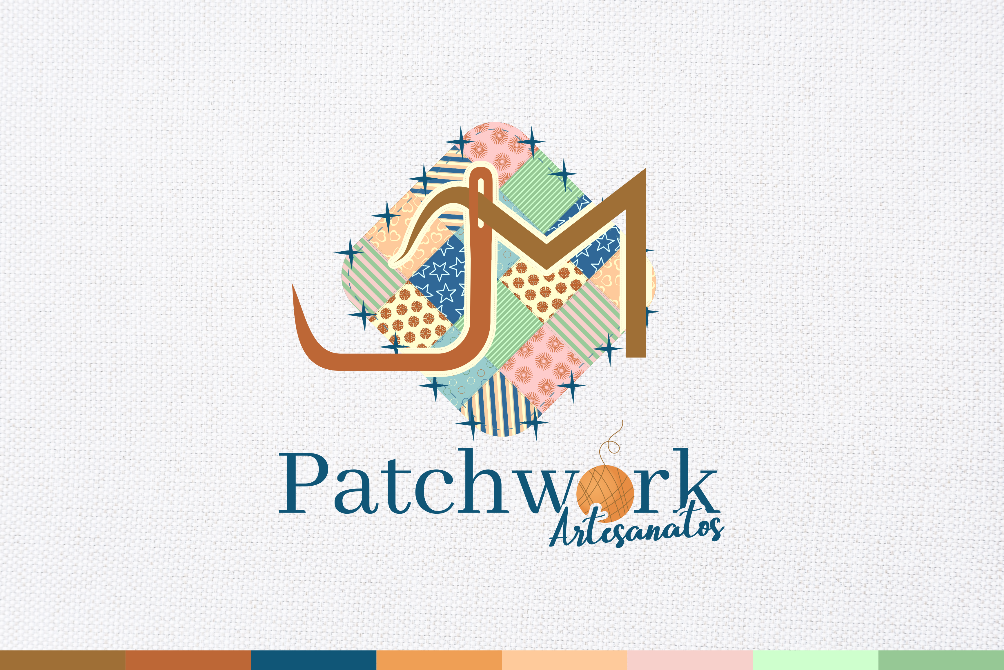 Logo - JM Patchwork Artesanatos
