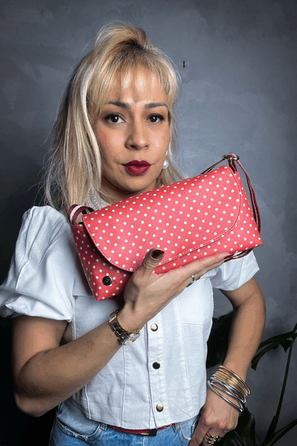 15h00 às 18h00 | BOLSA BAGUETE COM VIRADO | MEL DINIZ - Imagem 6