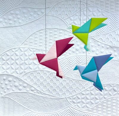 09h00 às 16h00 | ORIGAMI QUILT - QUILTING LIVRE | FABIA DINIZ