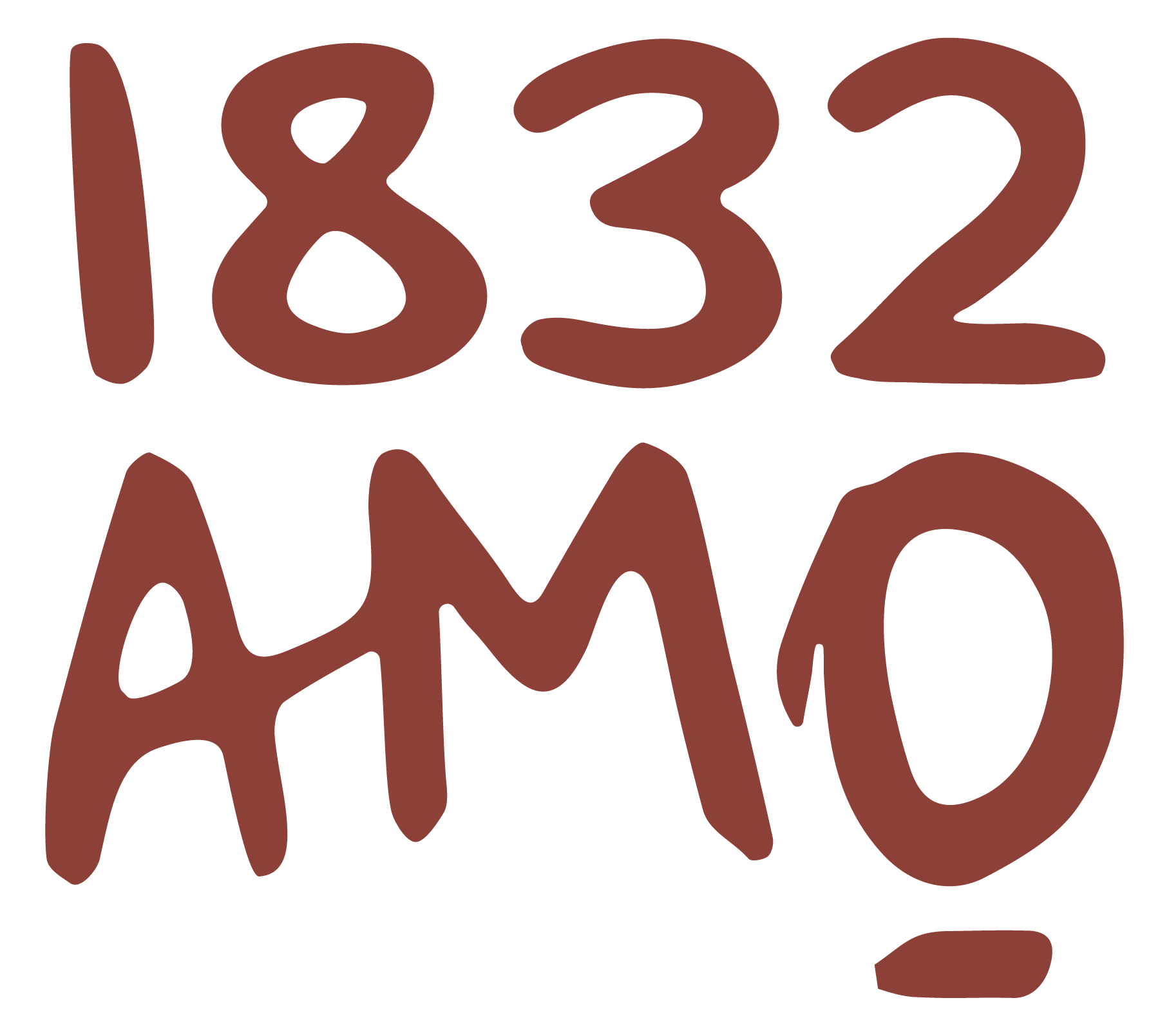 [logo] 1832 amo ceramicas